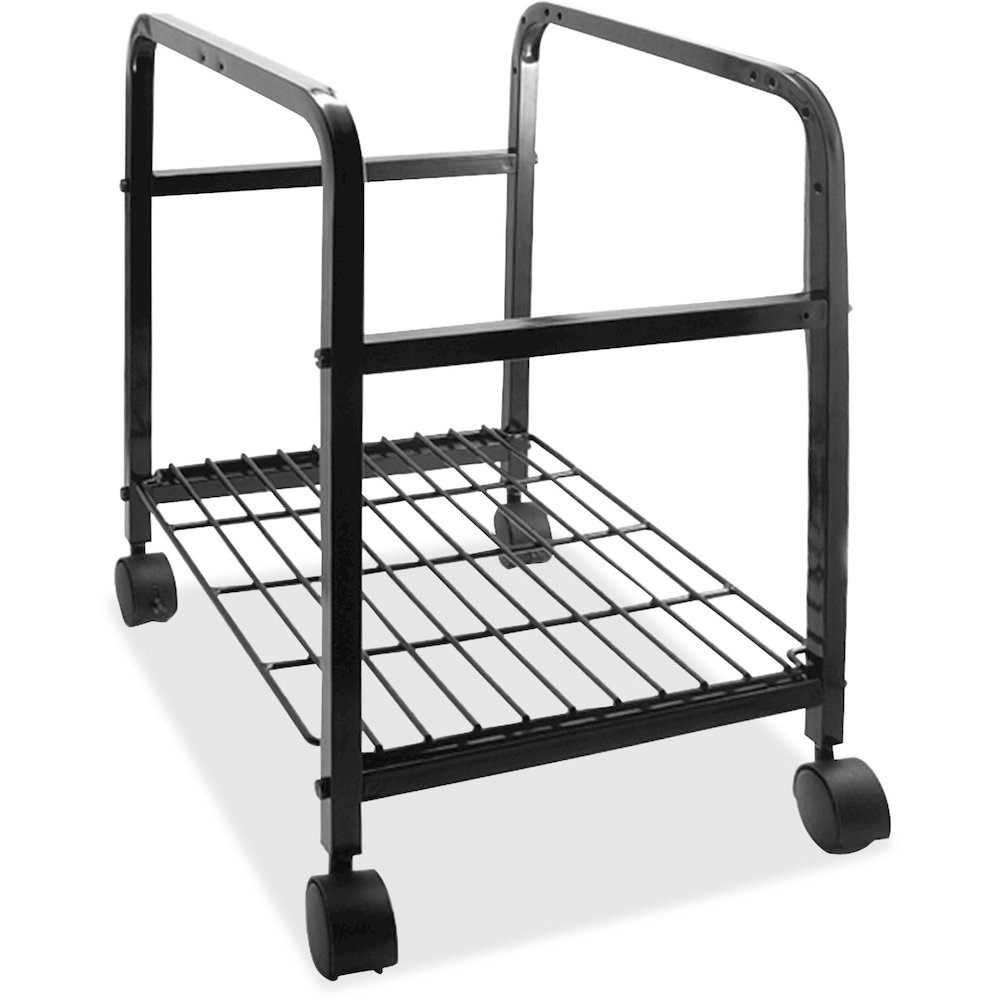 Advantus Heavy-Duty File Shuttle - 100 lb Load Capacity - Steel - 17.37" Width x 14.37" Depth x 20" Height - Black - 1 Each. Picture 1