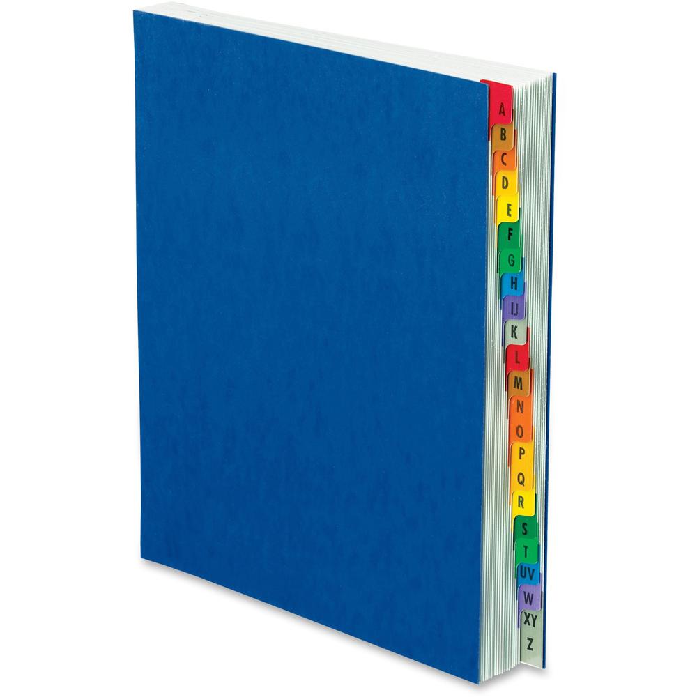 Pendaflex A-Z Oxford Desk File/Sorters - 20 Printed Tab(s) - Character - A-Z - Blue Divider - Multicolor Mylar Tab(s) - Recycled - Moisture Resistant, Soil Resistant, Reinforced Gusset - 1 Each. Picture 1