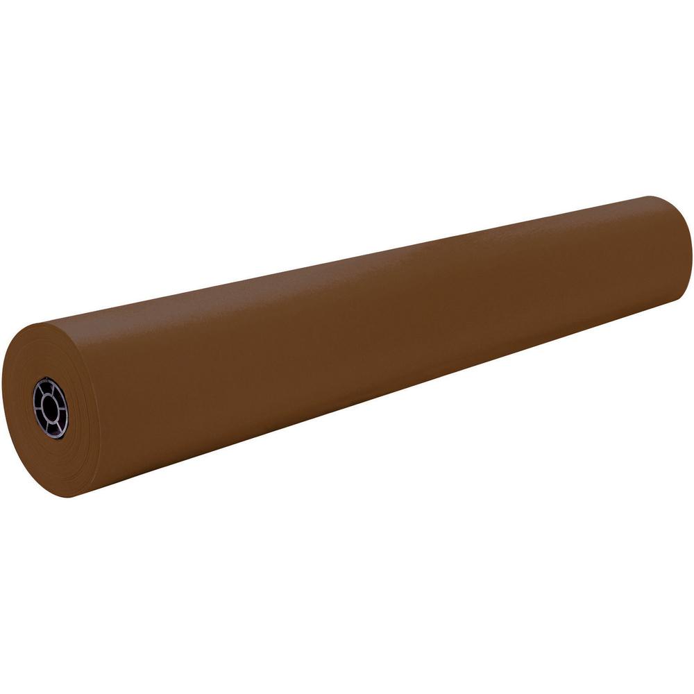 Rainbow Kraft Colored Kraft Duo-Finish Kraft Paper - ClassRoom Project - 36"Width x 1000 ftLength - 1 / Roll - Brown - Kraft. Picture 1