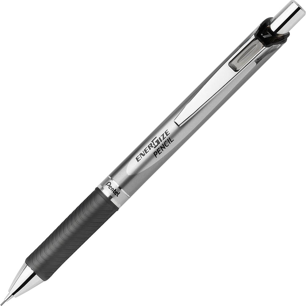 Pentel EnerGize Mechanical Pencils - #2 Lead - 0.7 mm Lead Diameter - Refillable - Black Barrel - 1 / Dozen. Picture 1