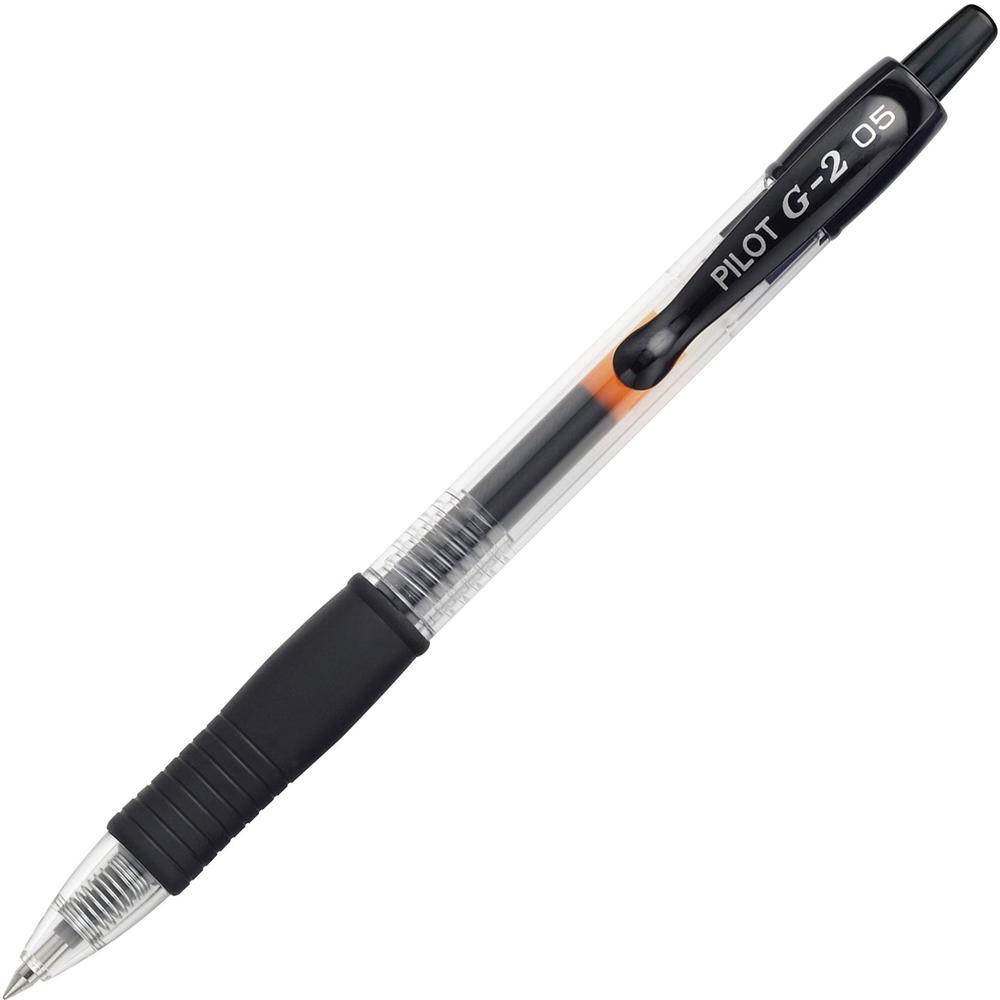G2 Premium Gel Ink Retractable Pen - Refillable - Retractable - Black Ink - Gel-based - Translucent Barrel - 1 Dozen. Picture 1
