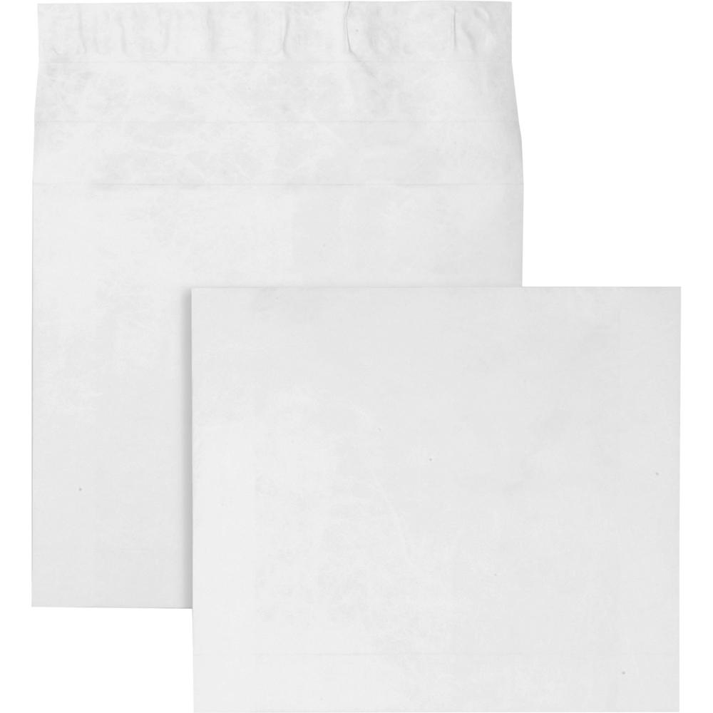 Survivor&reg; 12 x 16 x 4 DuPont Tyvek Expansion Mailers with Redi-Strip&reg; Closure - Expansion - 12" Width x 16" Length - 4" Gusset - 18 lb - Peel & Seal - Tyvek - 50 / Carton - White. Picture 1