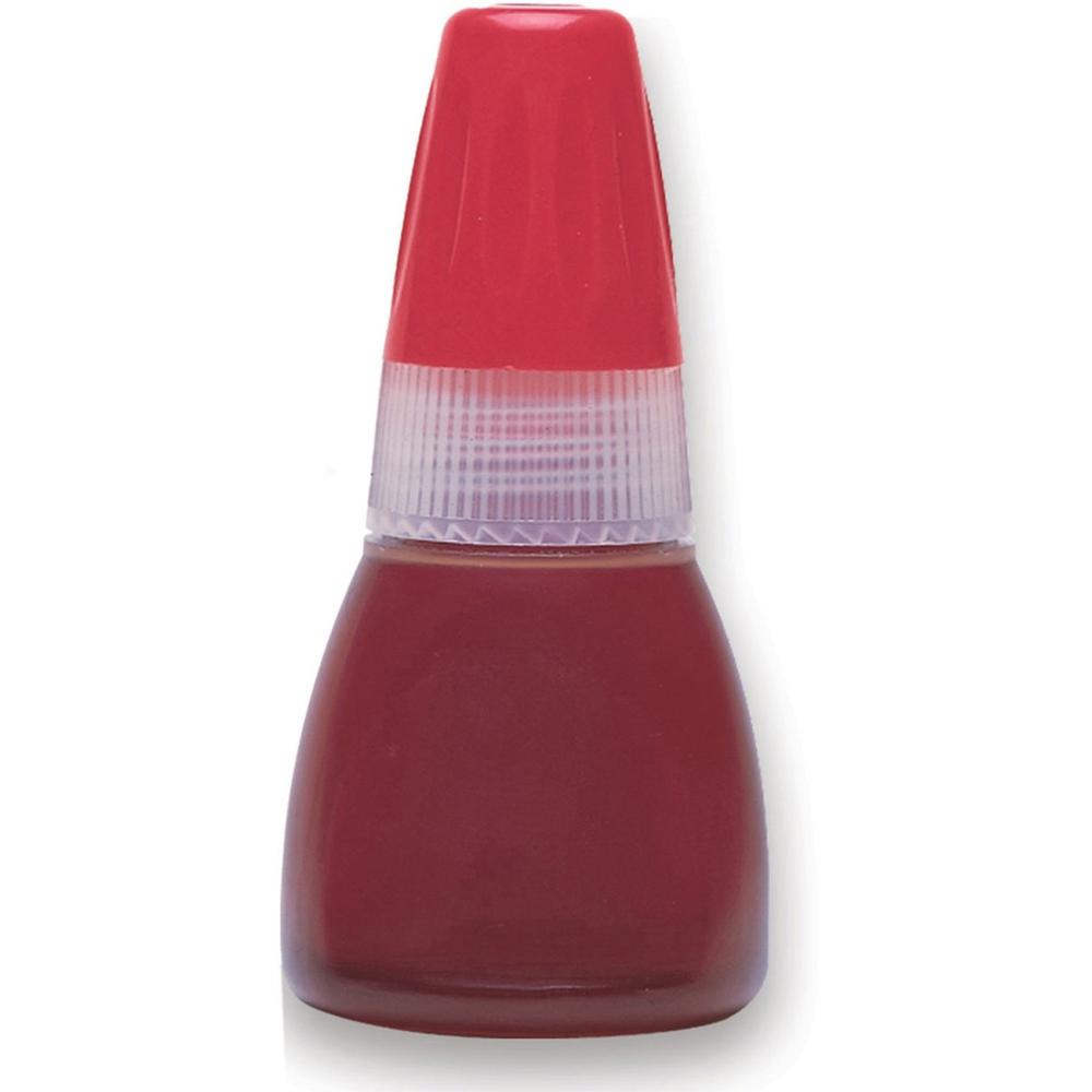 Xstamper 10 ml Bottle Refill Inks - 1 Each - Red Ink - 0.34 fl oz - Red. Picture 1