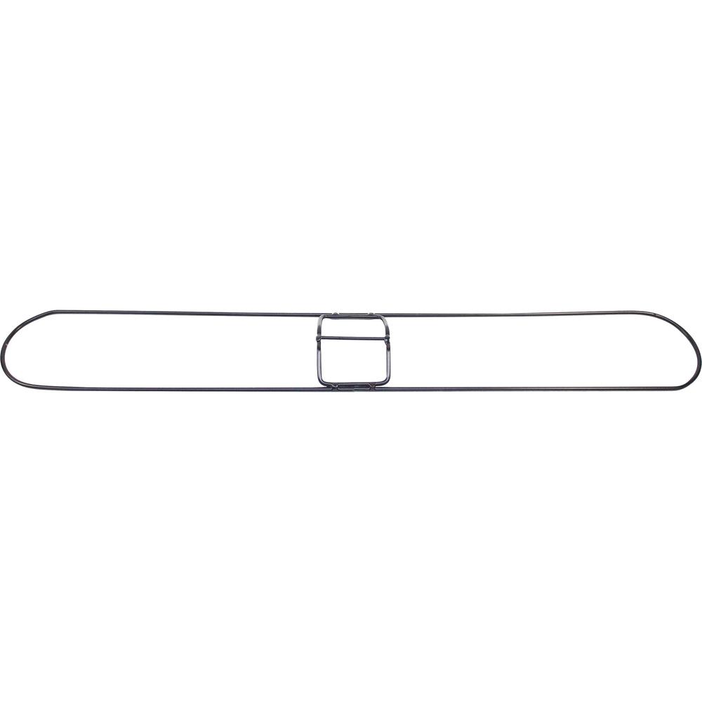 Genuine Joe Clip-On 36" Dust Mop Frame - 360&deg; Swivel, Rust Resistant, Chrome Plated, Reinforced - Chrome - Steel - 1 Each. Picture 1
