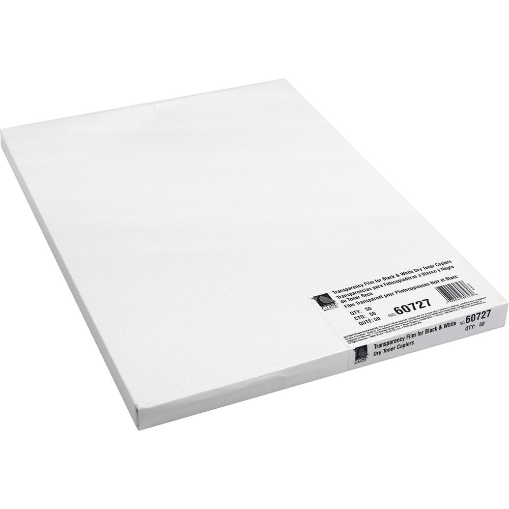 C-Line Plain Paper Copier Film - Legal - 8 1/2" x 11" - Clear - 50 / Box. Picture 1