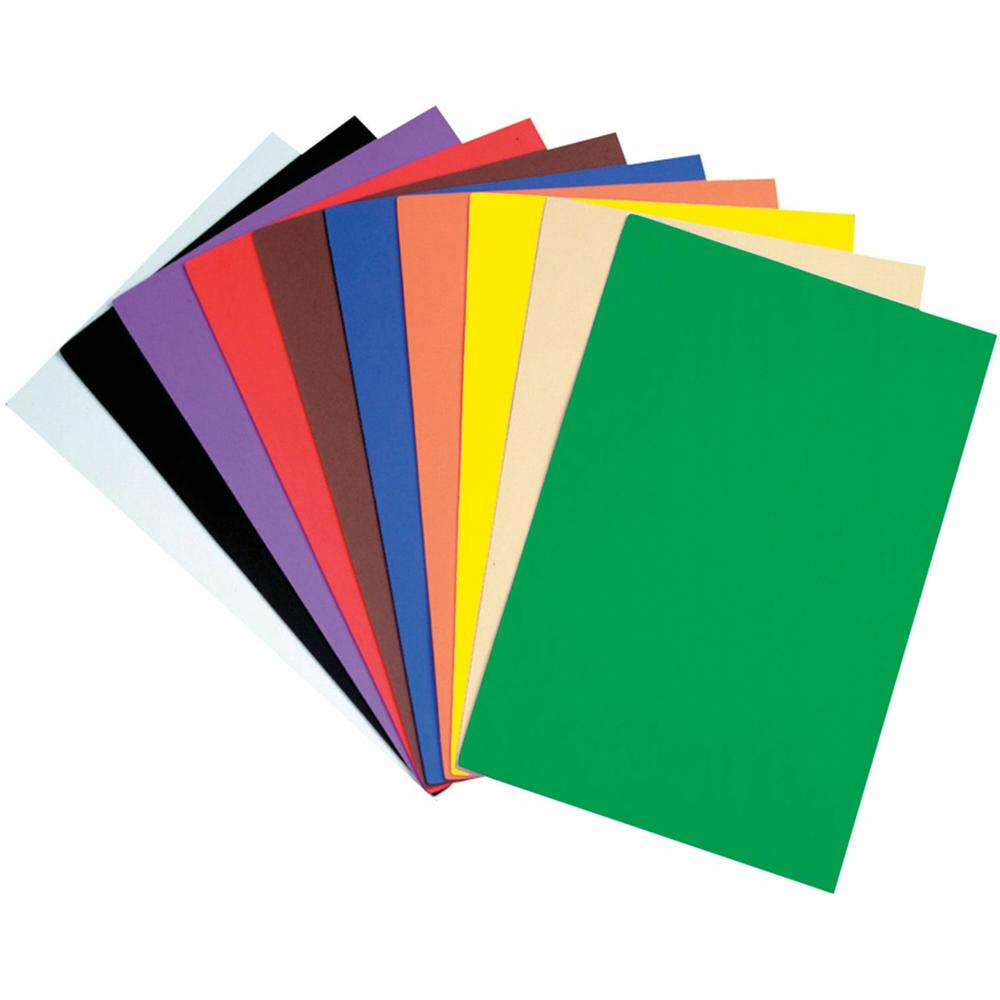 Creativity Street Wonderfoam Sheets - Craft - 18"Height x 12"Width x 0.80"Length - 1 / Pack - Assorted - Foam. Picture 1