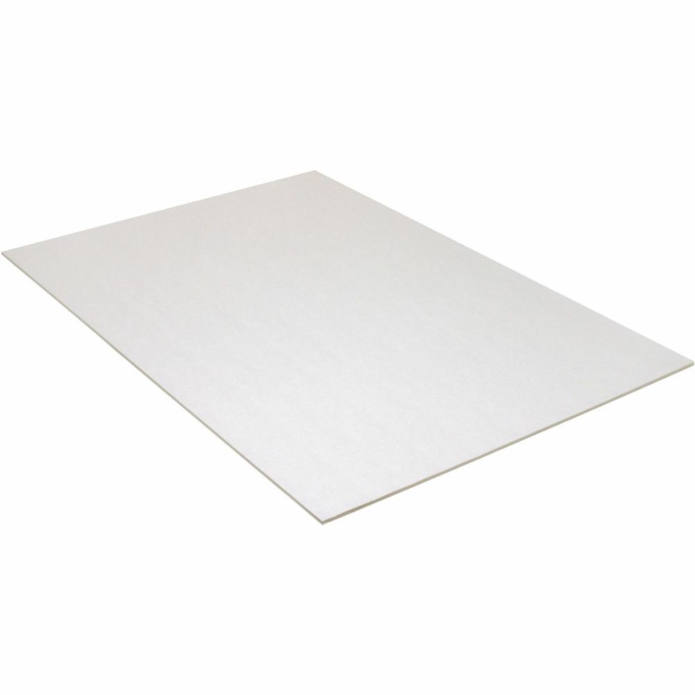 UCreate Foam Board - 20" Height x 30" Width x 187 mil Thickness - White - Foam - 10 / Carton. Picture 1