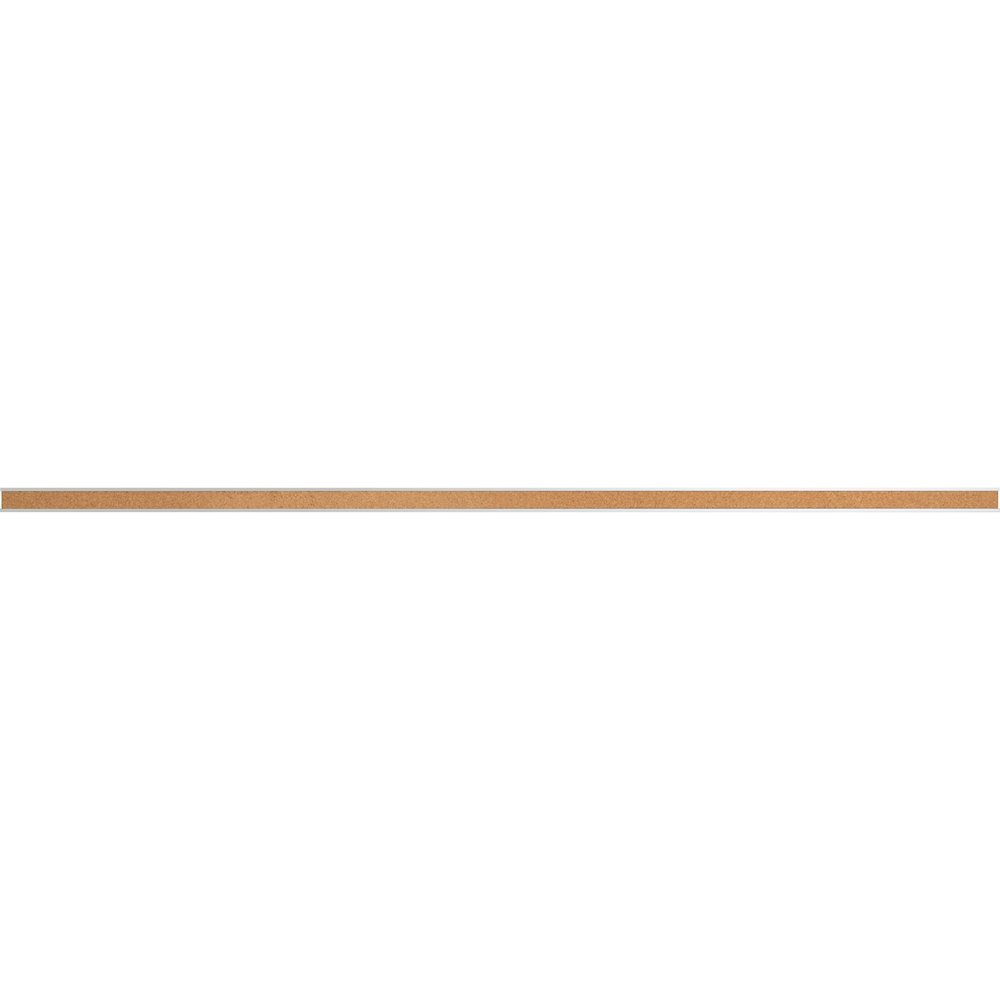 Lorell Cork Strip Bulletin Bar - 36" Board Width - Cork Surface - Self-healing, Fade Resistant, Self-sealing - Anodized Aluminum Frame - 1 Each. Picture 1