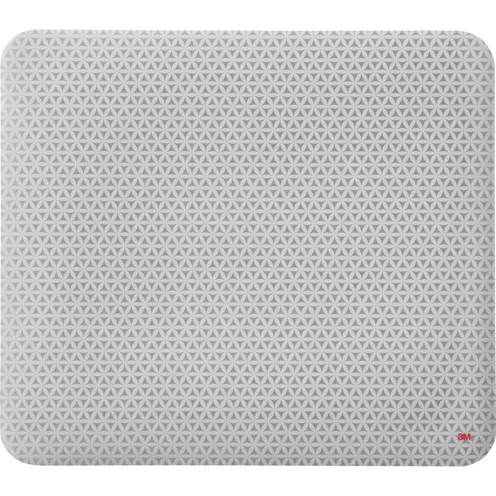 3M Precise Mouse Pad - Gray Bitmap - 0.30" x 8" Dimension - Foam - 1 Pack. Picture 1