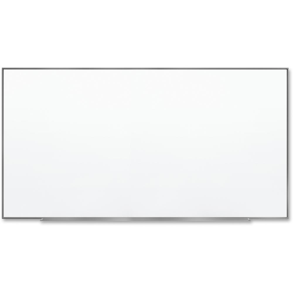 Quartet Fusion Nano-Clean Magnetic Dry-Erase Board - 96" (8 ft) Width x 48" (4 ft) Height - White Surface - Silver Aluminum Frame - Horizontal/Vertical - Magnetic - 1 Each. Picture 1