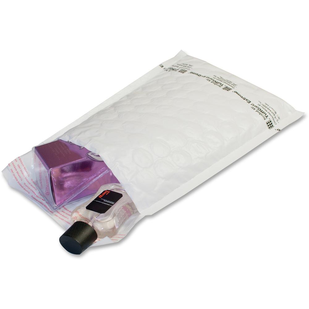 Jiffy Mailer Tuffgard Extreme No. 1 Mailers - Bubble - #1 - 7 1/4" Width x 12" Length - Self-adhesive Seal - White - 50 / Carton. Picture 1