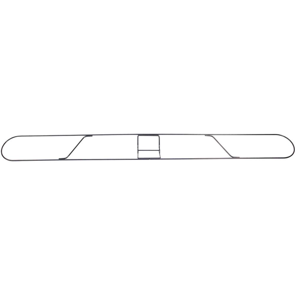 Genuine Joe Clip-on Long Dust Mop Frame - Rust Resistant, Clip, Galvanized - Metallic - 1 Each. Picture 1