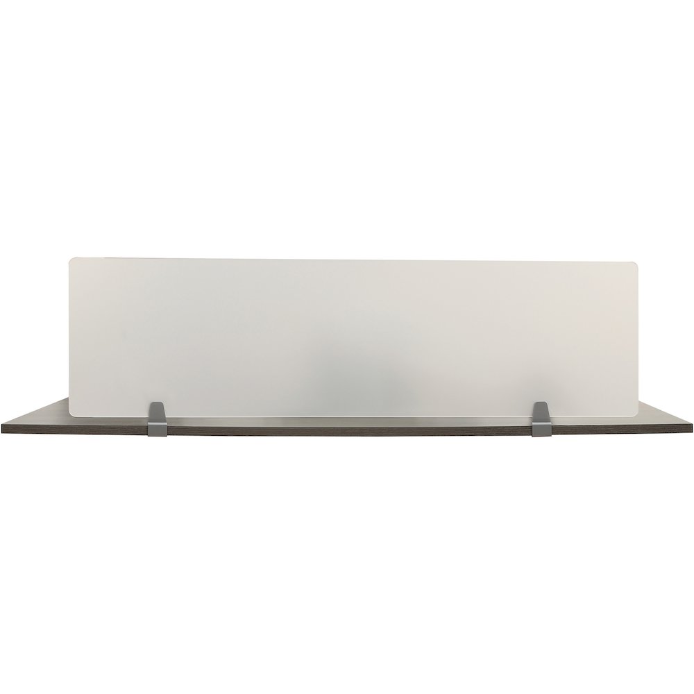 Lorell Relevance Series Modesty/Privacy Panel - 49.2" Width x 15.7" Height - Clear - 1 Each. Picture 1
