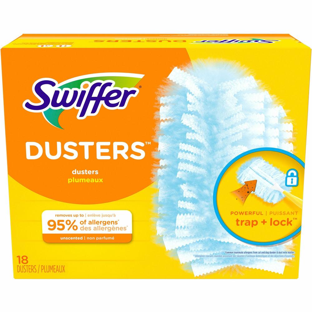 Swiffer Dusters Cleaner Refills - Fiber - 18 / Box. Picture 1