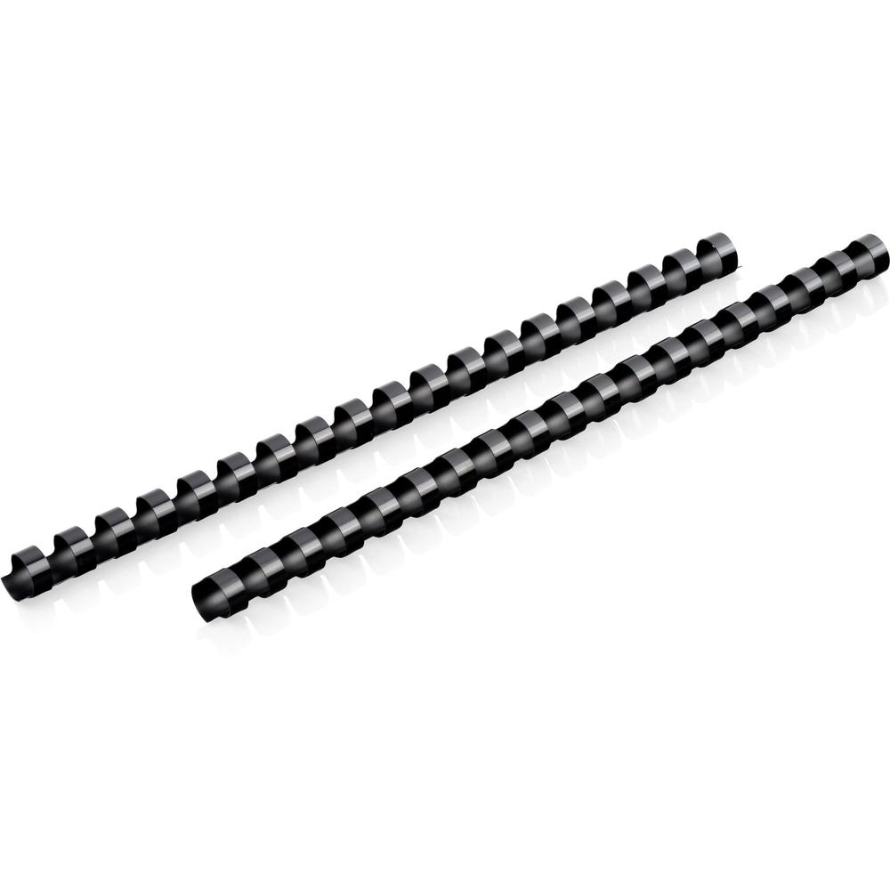 Mead CombBind Binding Spines - 0.50" Maximum Capacity - 85 x Sheet Capacity - For Letter 8 1/2" x 11" Sheet - Plastic - 125 / Box. Picture 1