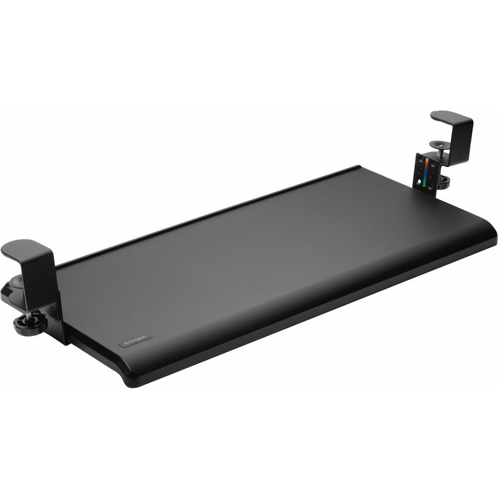 Kensington SmartFit Clamp-On Keyboard Drawer - 13.3" Height x 32.4" Width - Black - 1 - TAA Compliant. Picture 1