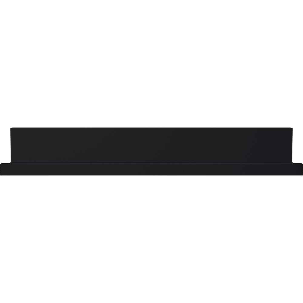 Command Picture Ledge - 3" Height x 3" Width x 21" Depth - Plastic - Gray - Adhesive, Residue-free, Reusable - 1 Each. Picture 1
