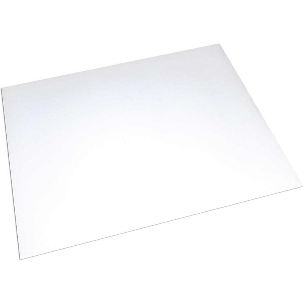 UCreate Coated Poster Board - Project, Poster, Sign, Printing - 28" Height x 22" Width - White - 50 / Carton. Picture 1