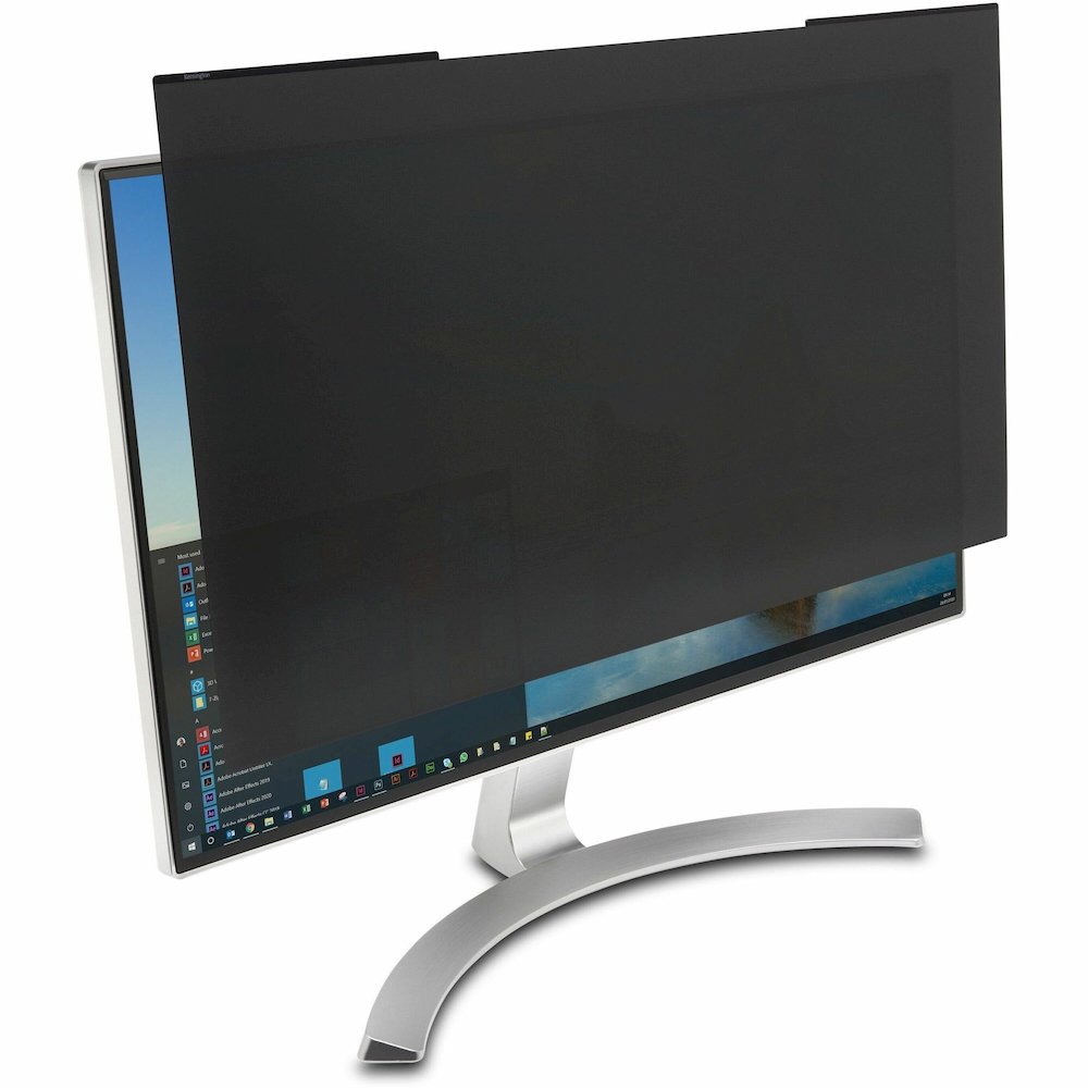 Kensington MagPro 24.0" (16:10) Monitor Privacy Screen with Magnetic Strip - For 24" Widescreen LCD Monitor - 16:10 - Fingerprint Resistant - 1 Each - TAA Compliant. Picture 1