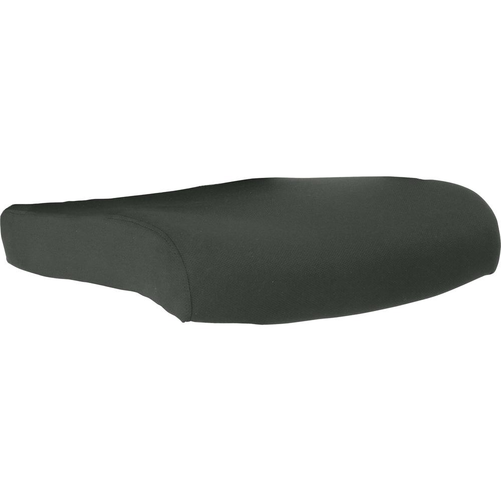 Lorell Removable Mesh Seat Cover - 19" Length x 19" Width - Polyester Mesh - Gray - 1 Each. Picture 1