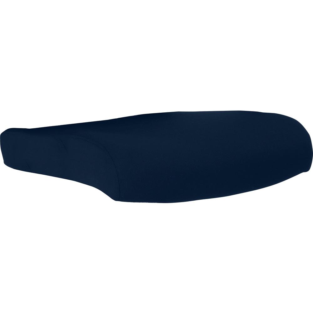 Lorell Removable Mesh Seat Cover - 19" Length x 19" Width - Polyester Mesh - Blue - 1 Each. Picture 1