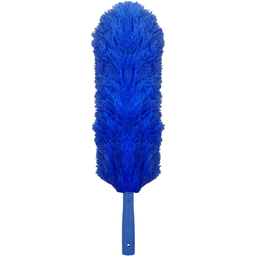 Ettore Microswipe Microfiber Duster - MicroFiber Bristle - Blue - 1 Each. Picture 1
