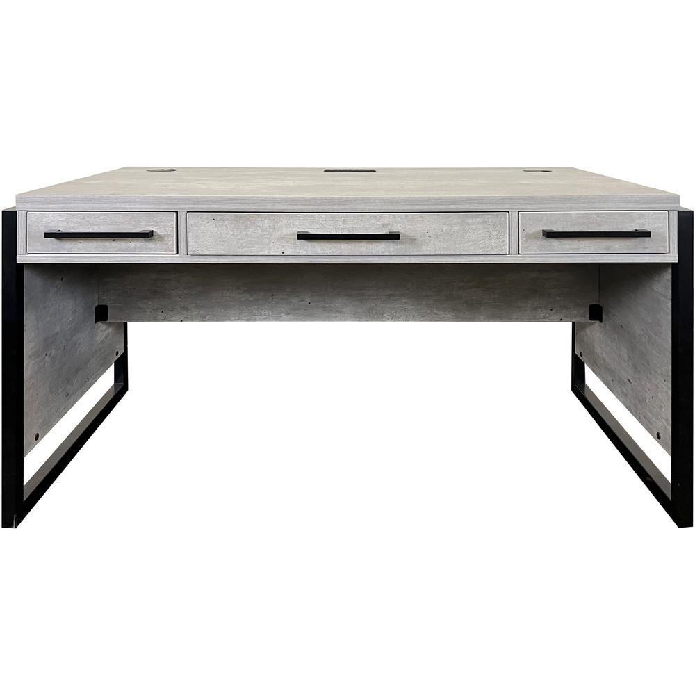 Mason Wood Laminate Office Desk. Picture 1