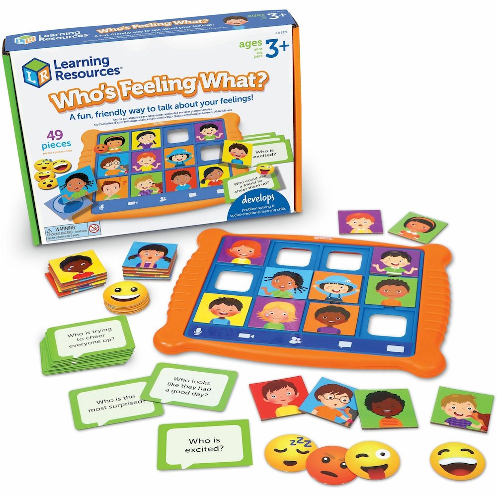 Learning Resources Who's Feeling What? - Fun - Puzzle - 1 Each. Picture 1