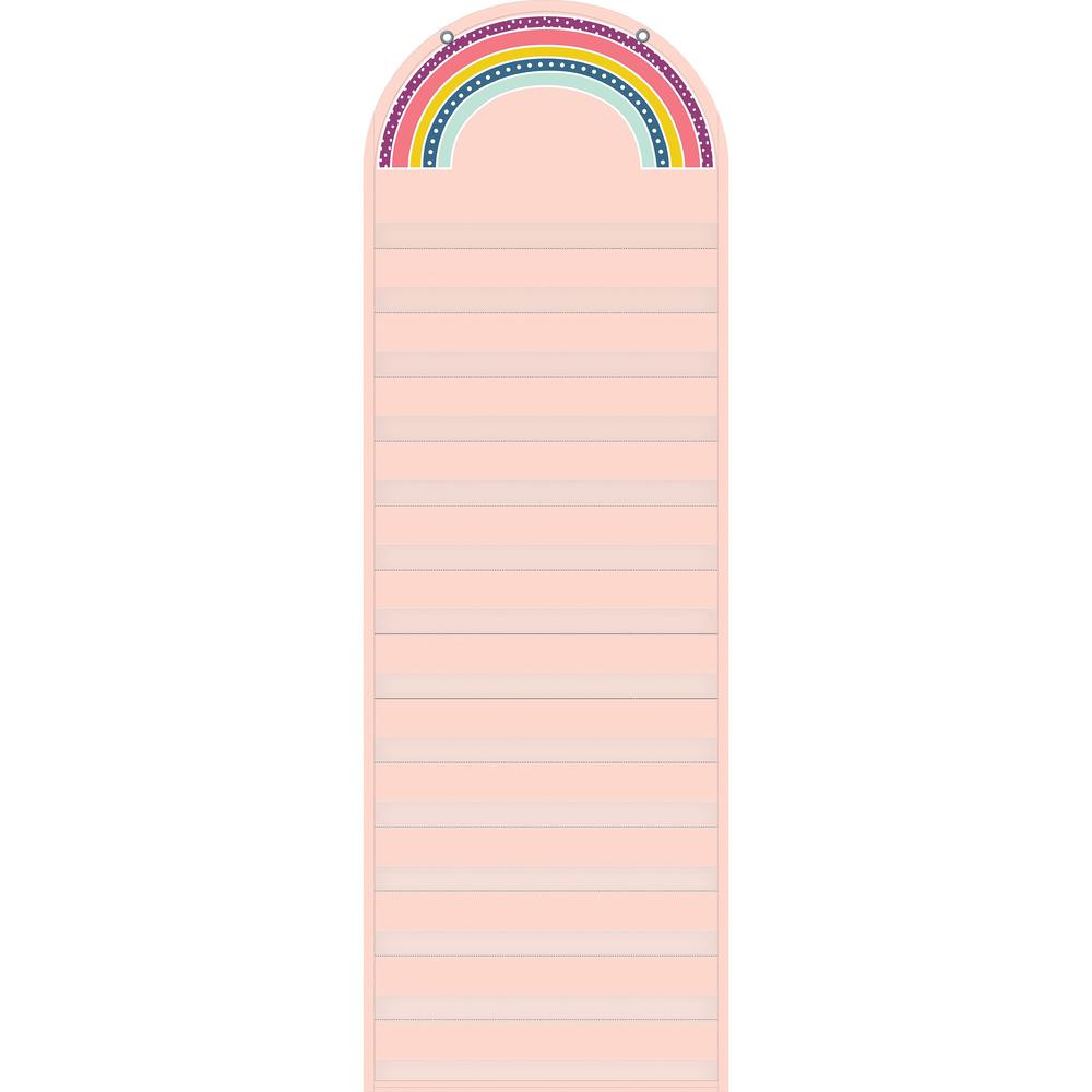 Teacher Created Resources Oh Happy Day Rainbow 14 Pocket Chart - Theme/Subject: Fun - Skill Learning: Rainbow - 1 Each. Picture 1