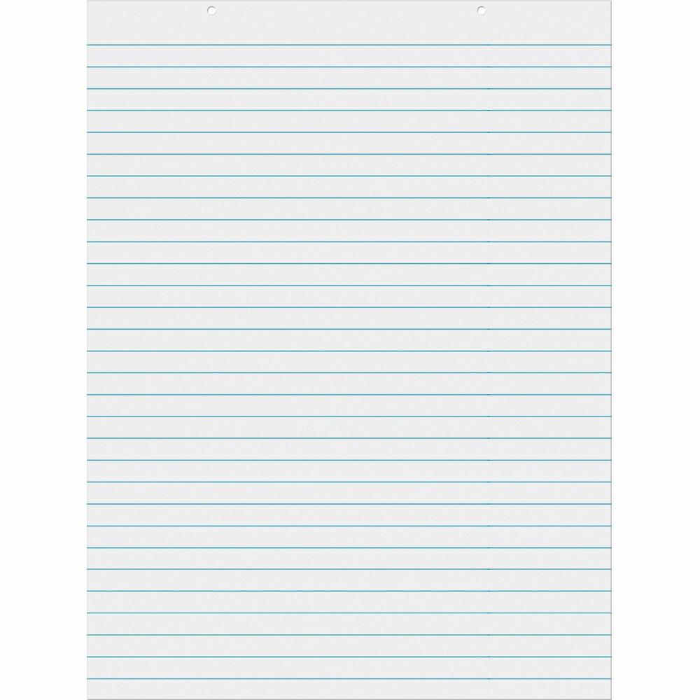 Pacon Chart Table - 70 Sheets - Glue - Ruled - 1" Ruled - Unruled Margin - 24" x 32" - White Paper - Bond Paper - 1 Each. Picture 1