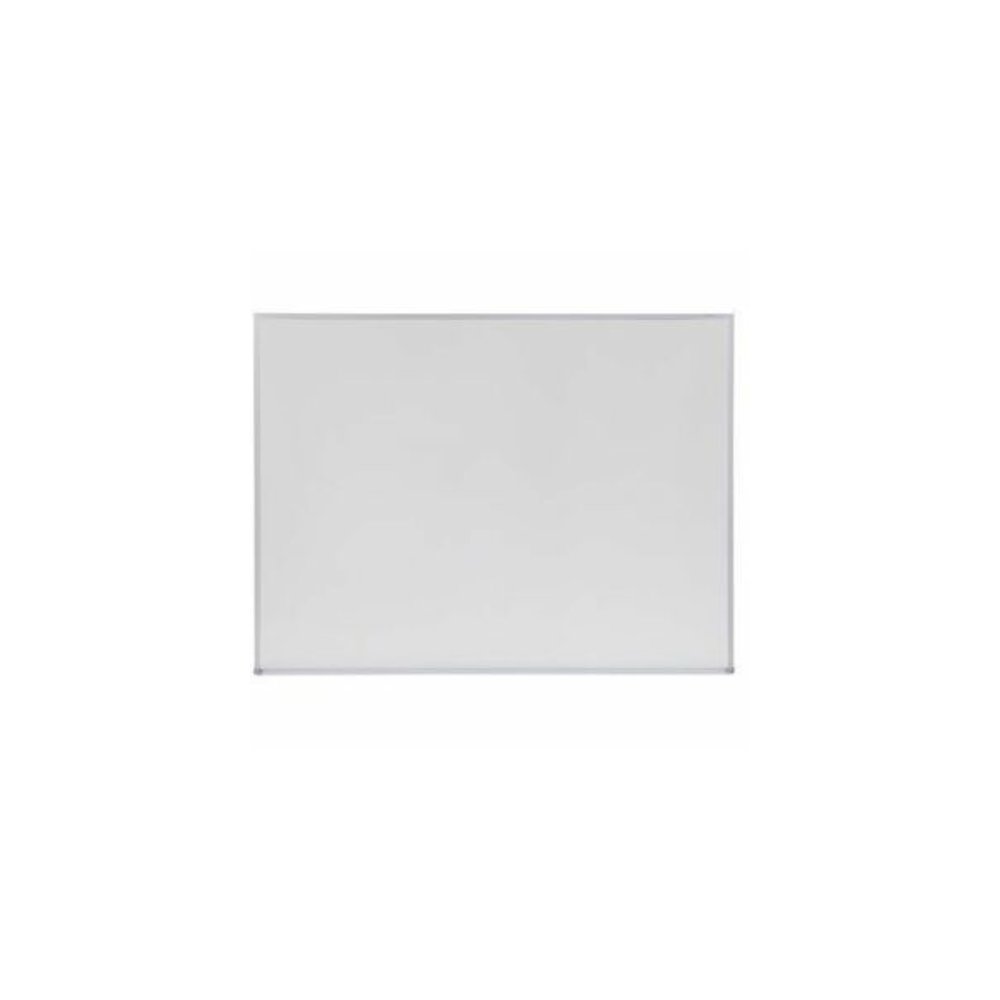 Universal Dry Erase Board - 48" (4 ft) Width x 36" (3 ft) Height - White Melamine Surface - Anodized Aluminum Frame - 1 Each. Picture 1