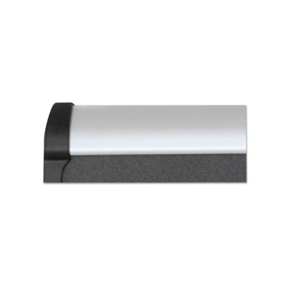 Prestige Plus Magnetic Fabric Bulletin Boards, 72" x 48", Gray Surface, Satin Aluminum Frame. Picture 10