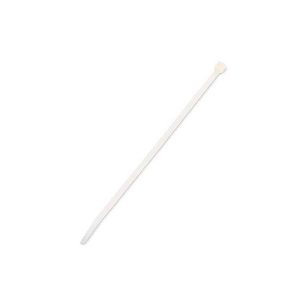 Nylon Cable Ties, 8 x 0.19, 50 lb, Natural, 1,000/Pack. Picture 3
