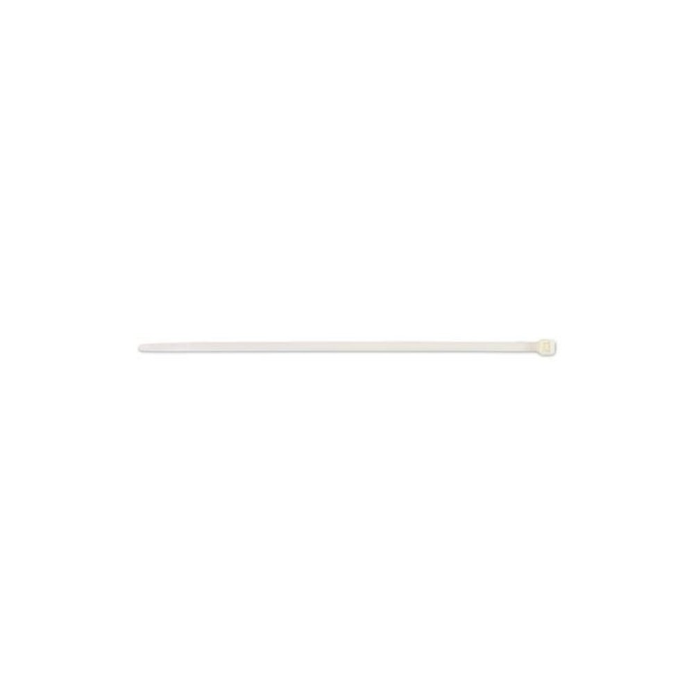 Nylon Cable Ties, 8 x 0.19, 50 lb, Natural, 1,000/Pack. Picture 2