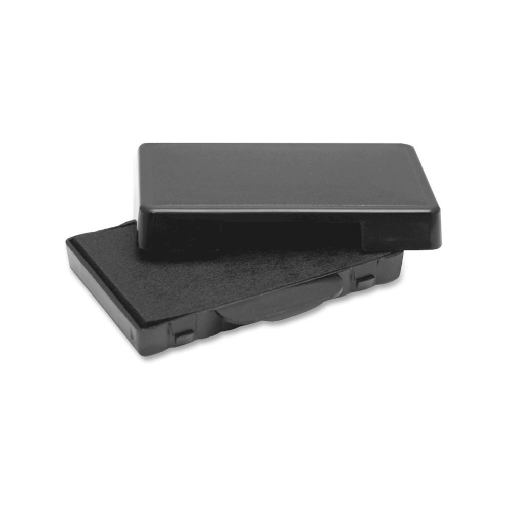 Trodat E4850L Replacement Ink Pad - Black Ink - Plastic - 1 Each. Picture 1