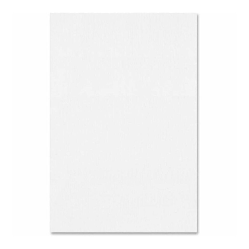 TOPS Second Nature Gum Top Recycled Pads - 100 Sheets - Plain - Double Stitched - 4" x 6" - White Paper - Hard Cover, Perforated - Recycled - 12 / Pack. Picture 1