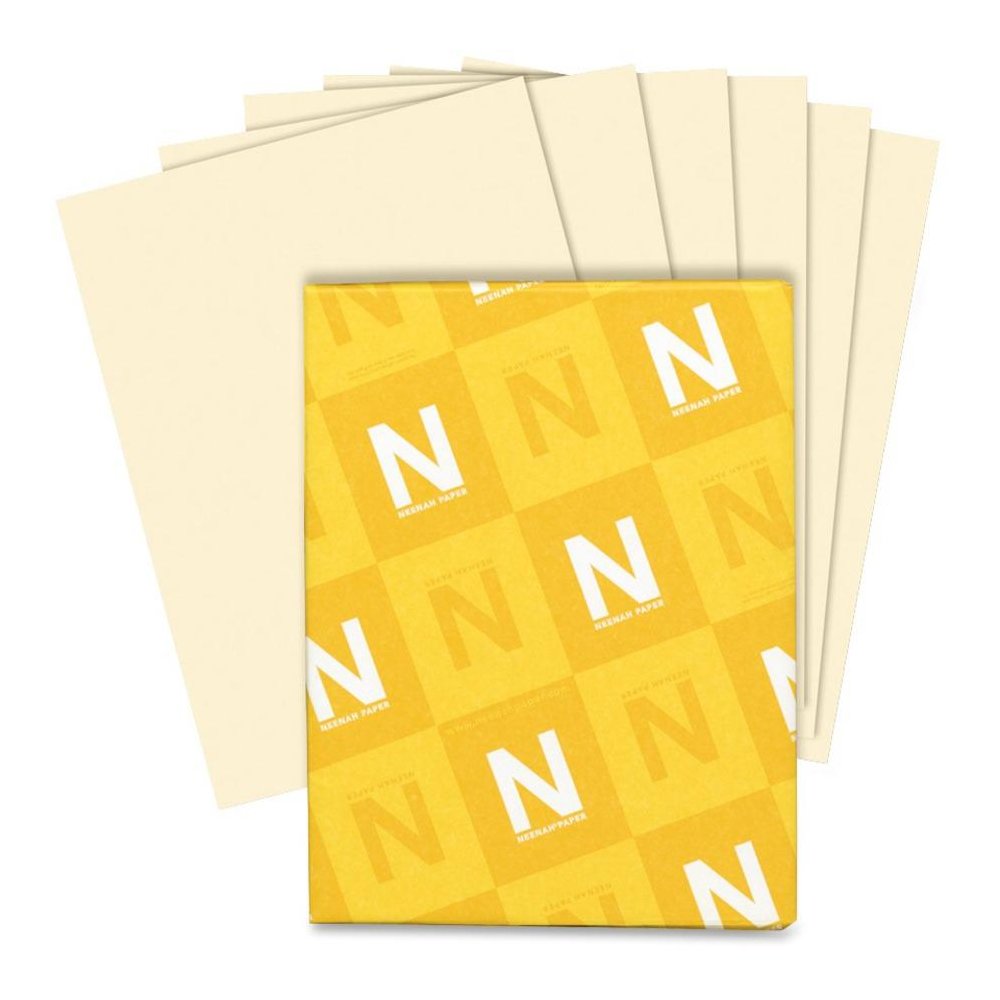 Classic Crest Premium Paper with Smooth Finish - Ivory - Letter - 8 1/2" x 11" - 24 lb Basis Weight - Smooth - 500 / Ream - Carbon Neutral Plus - Watermarked, Acid-free, Precision-cut - Baronial Ivory. Picture 1