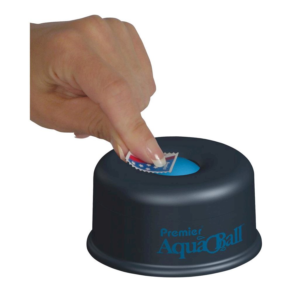 Martin Yale Premier Aquaball All-Purpose Moistener - Gray - Non-slip - 1 Each. Picture 3
