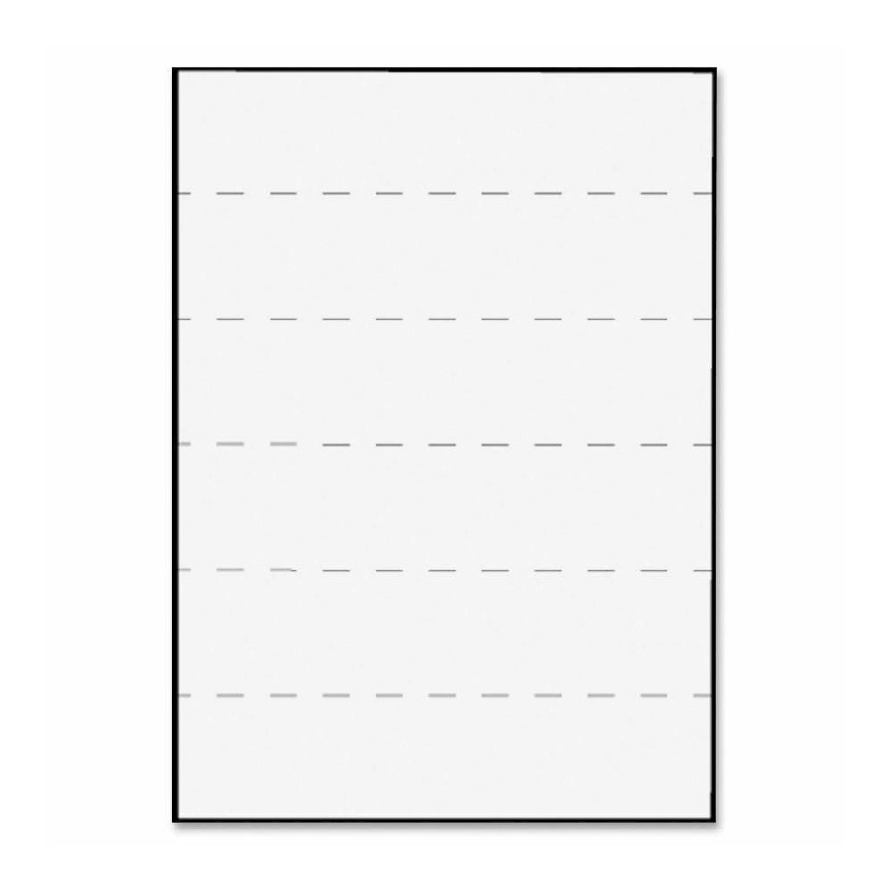 Tabbies 2" Medical Transcription Printer Labels - 8 1/2" Width x 11" Length - Laser - White - 100 / Box - Jam-free. Picture 2