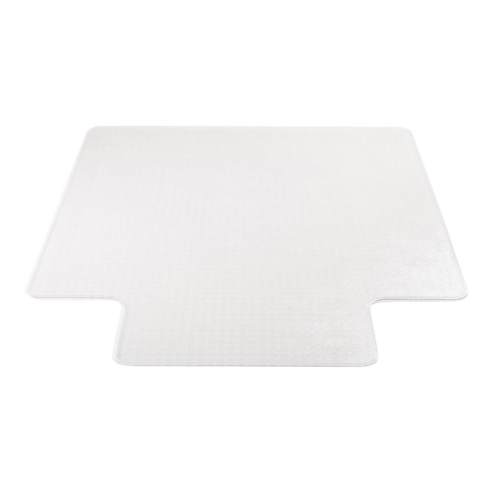 Deflecto SuperMat for Carpet - Carpet, Indoor - 48" Length x 36" Width - Lip Size 10" Length x 19" Width - Rectangular - Clear - 1Each. Picture 3