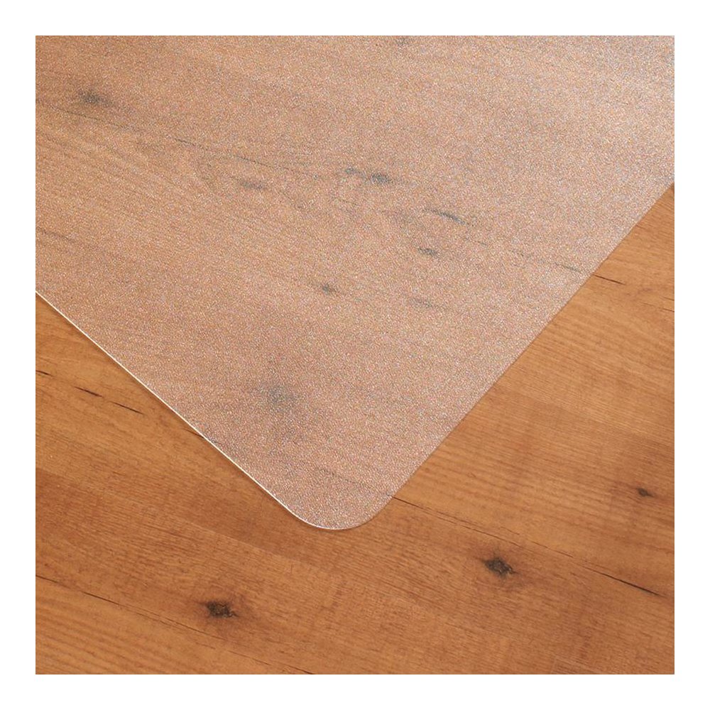 Enhanced Polymer Rectangular Chair Mat with Anti-Slip Backing for Hard Floors - 48" x 60". Picture 4