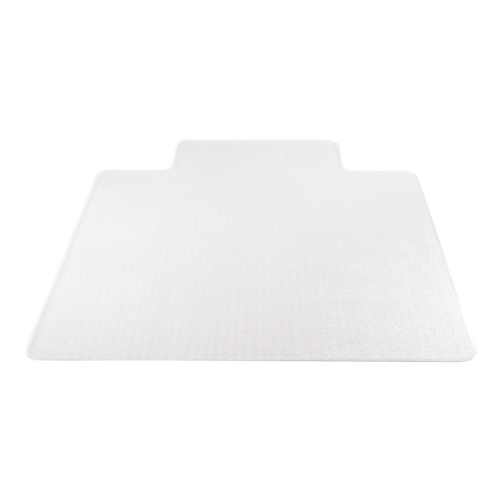 Deflecto SuperMat for Carpet - Carpet, Indoor - 48" Length x 36" Width - Lip Size 10" Length x 19" Width - Rectangular - Clear - 1Each. Picture 4