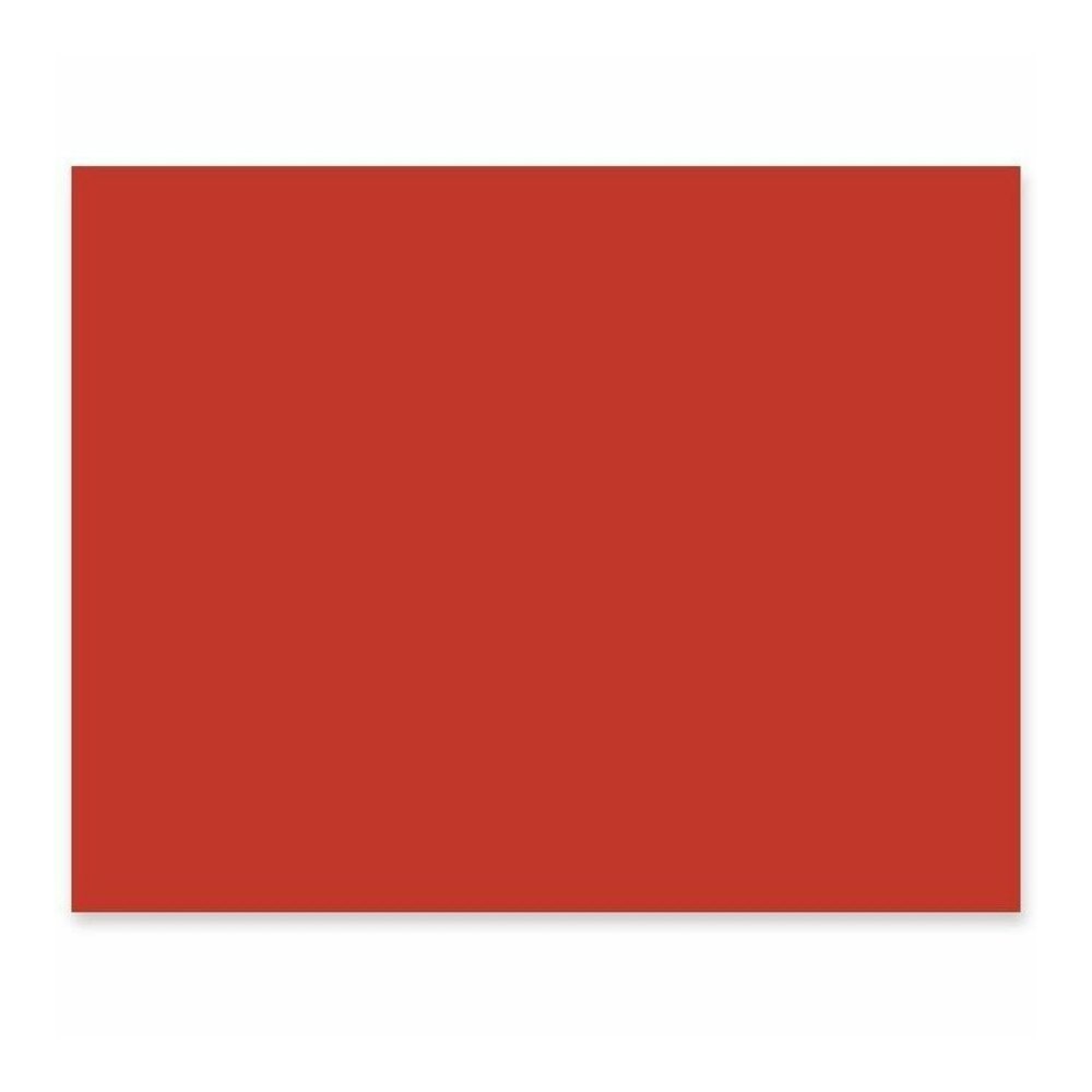 Pacon Railroad Board - Art, Mat, Mounting, Poster, Block Printing, Stenciling - 28" Height x 22" Width - Red - 25 / Carton. Picture 1