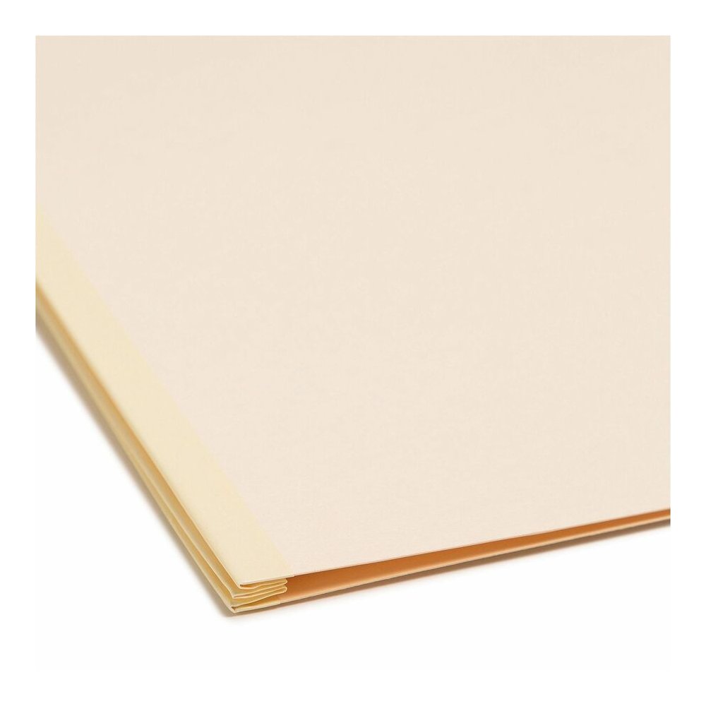 Smead 2/5 Tab Cut Letter Recycled Classification Folder - 8 1/2" x 11" - 2" Expansion - 2 x 2B Fastener - 2" for Folder - Top Tab Location - Right of Center Tab Position - 1 Divider - 18 pt. - 2 Plys . Picture 2