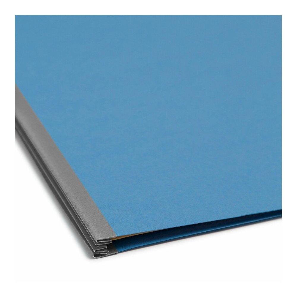 Smead Colored 2/5 Tab Cut Letter Recycled Classification Folder - 8 1/2" x 11" - 2" Expansion - 2 x 2B Fastener - 2" for Folder - Top Tab Location - Right of Center Tab Position - 2 Divider - 14 pt. -. Picture 2