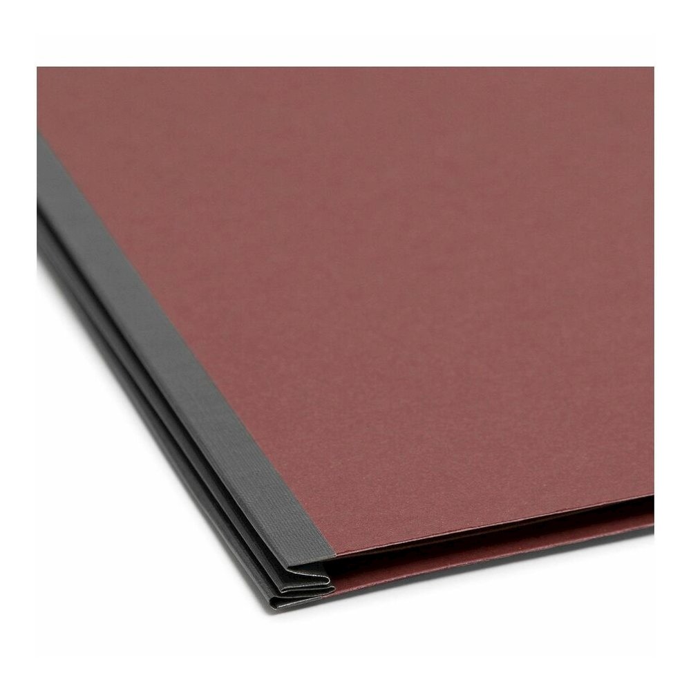 Smead SafeSHIELD 1/3 Tab Cut Legal Recycled Classification Folder - 8 1/2" x 14" - 2" Expansion - 2 x 2S Fastener - 2" for Folder - Top Tab Location - Right of Center Tab Position - 2 Divider - 25 pt.. Picture 2
