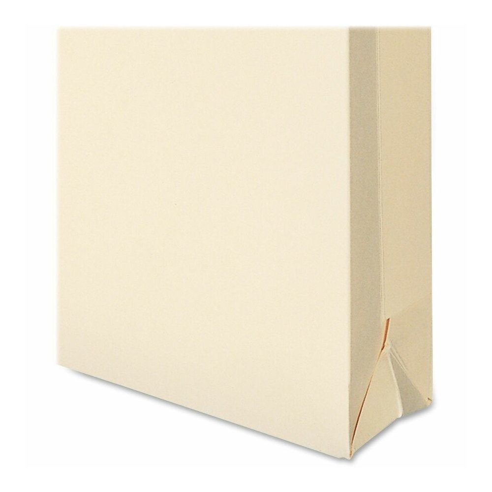 Smead Straight Tab Cut Letter Recycled File Jacket - 8 1/2" x 11" - 1 1/2" Expansion - 11 pt. - 2 Plys - Manila - Reinforced, Slip Resistant - 10% Recycled - 50 / Box. Picture 2