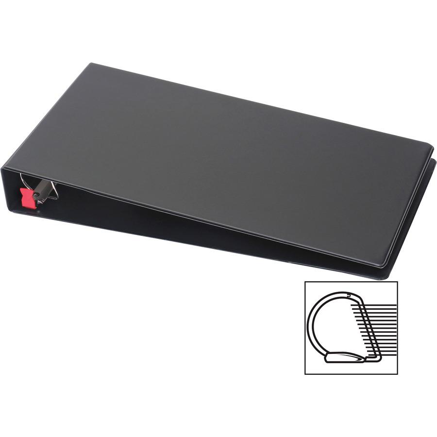 Cardinal EasyOpen Locking Slant-D Tabloid Binders - 2" Binder Capacity - Tabloid - 11" x 17" Sheet Size - 525 Sheet Capacity - 1 1/2" Spine Width - 3 x D-Ring Fastener(s) - Inside Front & Back Pocket(. Picture 5
