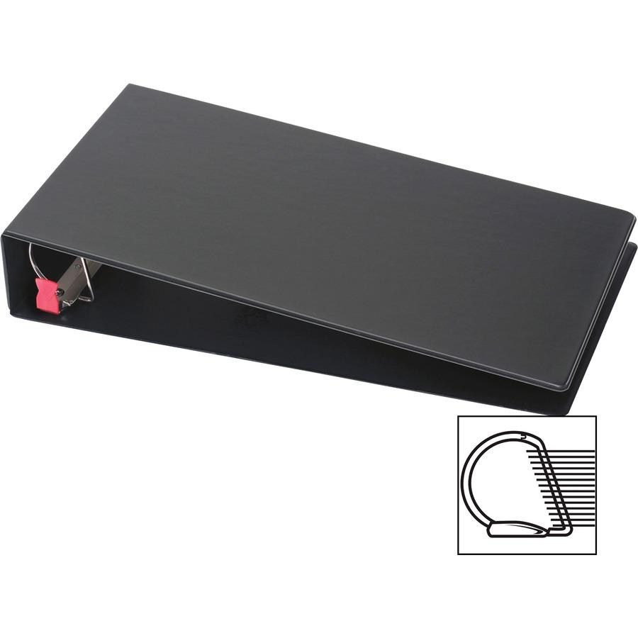 Cardinal EasyOpen Locking Slant-D Tabloid Binders - 3" Binder Capacity - Tabloid - 11" x 17" Sheet Size - 675 Sheet Capacity - 1 1/2" Spine Width - 3 x D-Ring Fastener(s) - Inside Front & Back Pocket(. Picture 4