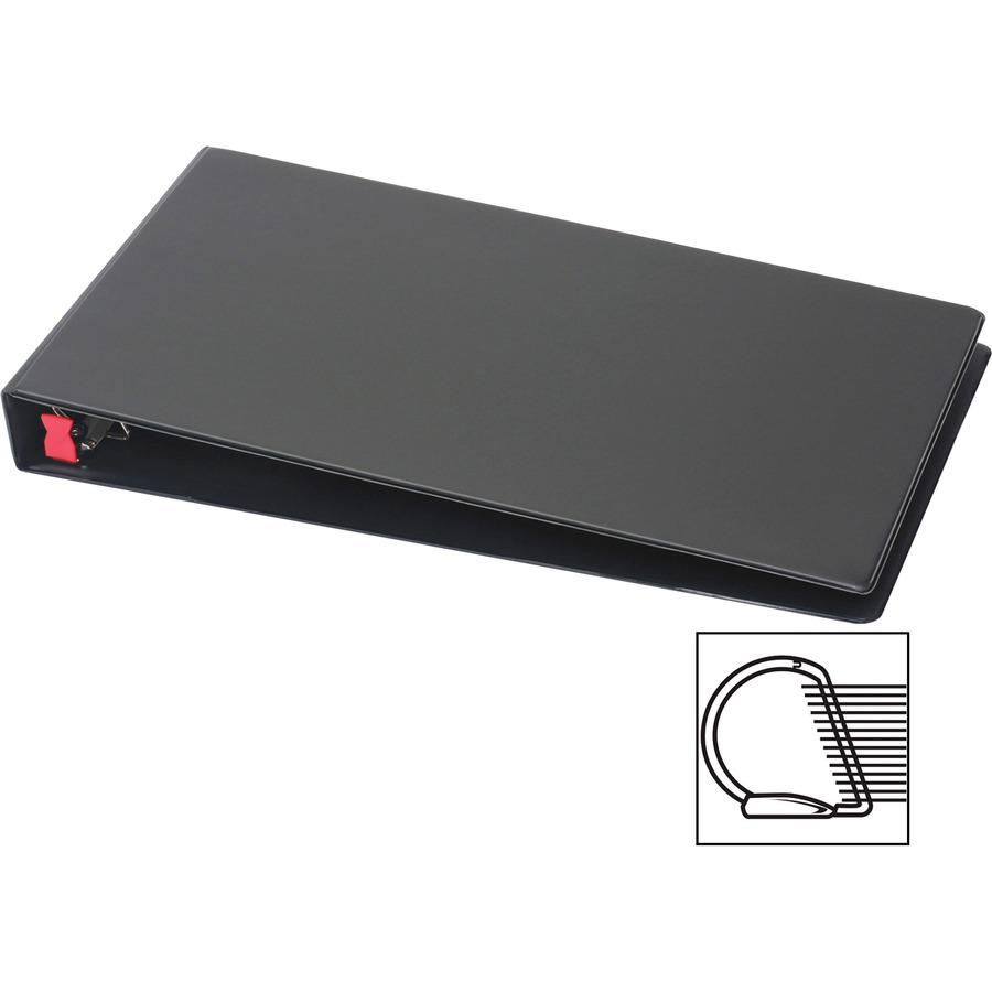 Cardinal EasyOpen Locking Slant-D Tabloid Binders - 1 1/2" Binder Capacity - Tabloid - 11" x 17" Sheet Size - 350 Sheet Capacity - 1 1/5" Spine Width - 3 x D-Ring Fastener(s) - Inside Front & Back Poc. Picture 4
